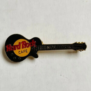 Hard Rock Cafe New York Pin Brooch Guitar Jewelry Gift Creations 2.25 In Travel